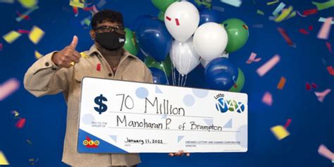 Brampton Man Wins $70.